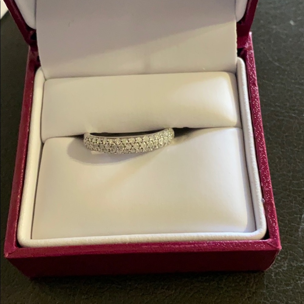 1/2 carat diamond band from Helzberg